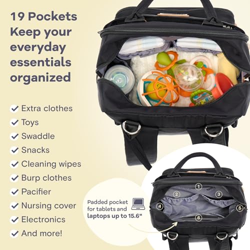 Baby Diaper Bag Backpack with Changing Pad