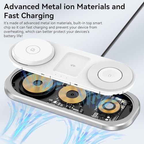 3 in 1 Fast Wireless Charger Stand for iPhone