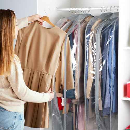 Garment Bags for Fur Coat Suit Bags for Closet Storage 40 in