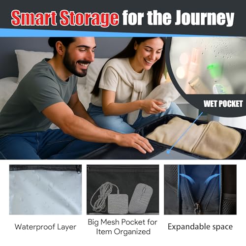 45L Travel Backpack for Men