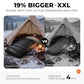 Cotton Flannel XXL Sleeping Bags for Adults Big and Tall