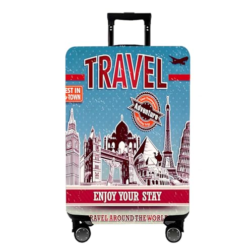 Travel Luggage Cover Suitcase Cover Protector Skins 18