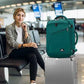 MATEIN Travel Backpack Large, Water Resistant Carry on Backpack for Travelling, Airline Approved Large Capacity Back Pack, Expandable Lightweight Overnight Daypack, Travel Gift, Peacock Blue