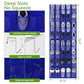 Over the Door Shoe Organizer with 40 Large Breathable Mesh Pockets