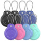 for AirTag Holder Case with Keychain 1st (8 Count)