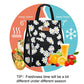 Lunch Bags for Women Insulated Reusable Lunch Tote with Internal Pocket