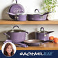 Cucina Nonstick Cookware Purple Pots and Pans Set