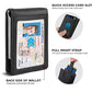 RFID Blocking Slim Bifold Genuine Leather Minimalist Front Pocket Wallets for Men with Money Clip Thin Gift
