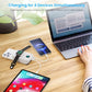 Magnetic Portable Charger with Apple