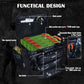 Fishing Tackle Bag with 4PCS 3700 & 2PCS 3600 Tackle Boxes