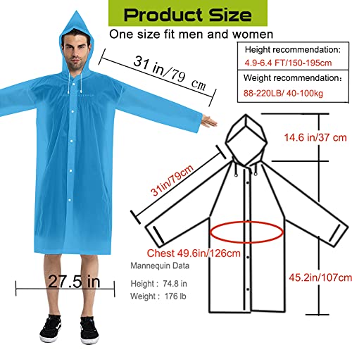 Rain Coats 2 Pack (2 Count)