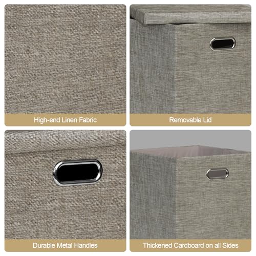 Storage Bins with Lids