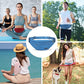 Large Blue Crossbody Fanny Pack for Women Men Belt Bag Fit All Phones