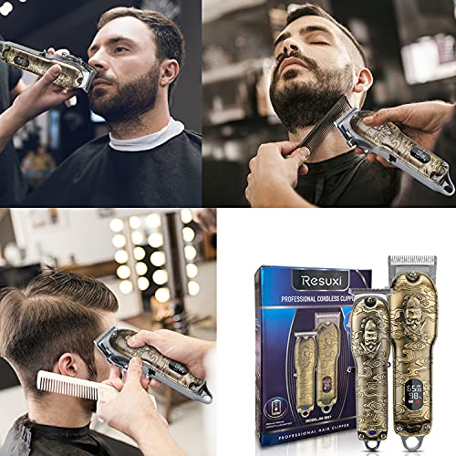 Mens Hair Clippers and Trimmers Set