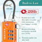 TSA Approved Luggage Locks (6 Count)