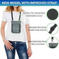 Neck Wallet Travel Pouch and RFID Blocking Passport Holder for Women and Men