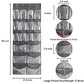 2 Pack Extra Large Hanging Over Door Shoe Organizers (2 Count)