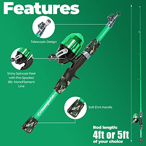 Kids Fishing Pole for Boys