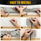 Door Barricade Bar with Door Hook Door Hanger