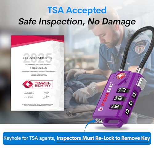 TSA Approved Luggage Locks