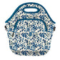 LunchTote Zippered Bag Insulated Neoprene Caddy (Blueberry Hill / X-Large 6.5 Quart Lunch Tote)