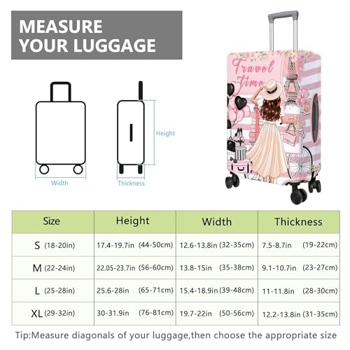 Travel Luggage Cover Suitcase Protector Fits 18