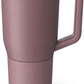 BrüMate Müv - 35oz 100% Leak Proof Insulated Coffee Mug with Handle & Lid - Stainless Steel Coffee Travel Mug - Double Walled Coffee Cup (Rose Taupe)