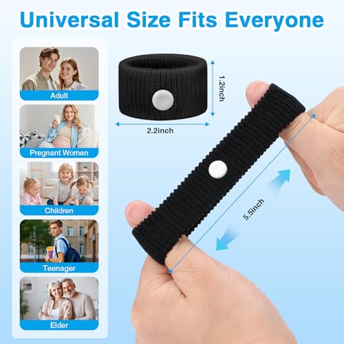 Motion Sickness Bracelets for Adults (6 Count)