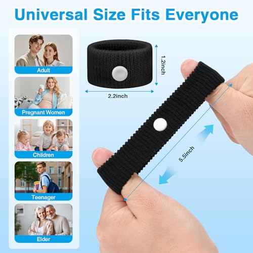 Motion Sickness Bracelets for Adults (6 Count)
