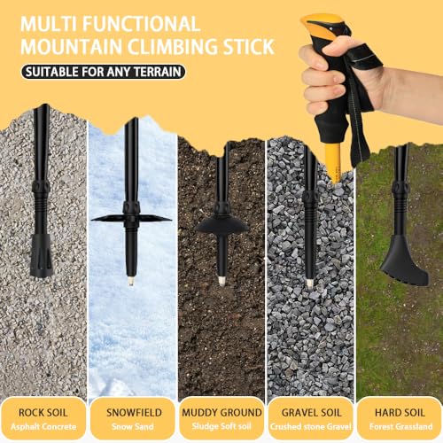 Foldable Hiking Poles Telescopic