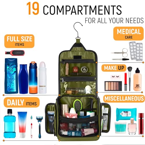 Travel Toiletry Bag for Men and Women
