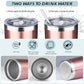 20oz Tumbler with Straw and Brush