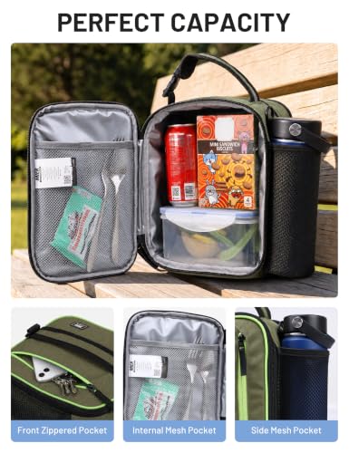 Expandable Small Lunch Box for Men Women Kids to Work School
