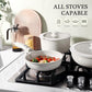 Non Stick Frying Pans Set Removable Handle
