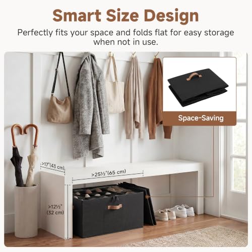 24 Pair Large Shoe Organizer Box