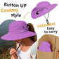 Women's Ponytail Safari Sun Hat