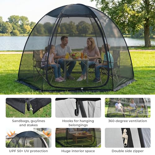 Pop Up Screen House Tent 10x10 FT