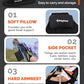 Hammock Camping Chair with Footrest & Breathable Mesh Back 400 lbs