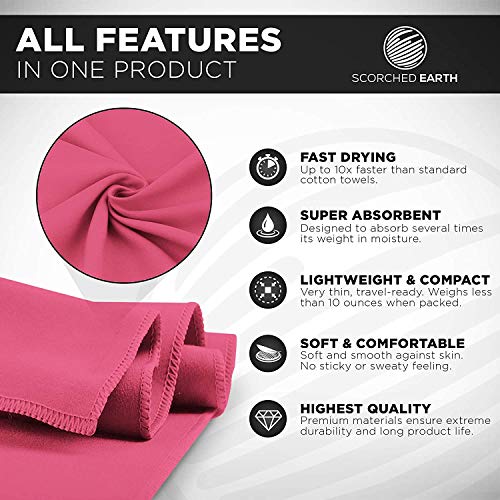 Microfiber Travel & Sports Towel Set
