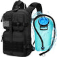 1050D Tactical Hydration Backpack with 3L TPU Water Bladder