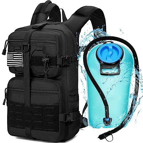 1050D Tactical Hydration Backpack with 3L TPU Water Bladder