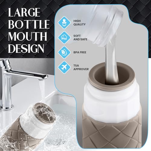 Travel Bottles for Toiletries (4 Count)