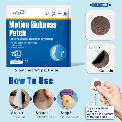 48ct Motion Sickness Patches (48 Count)