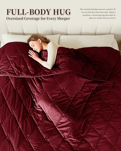 Queen Size Weighted Blanket for Adults 15lbs