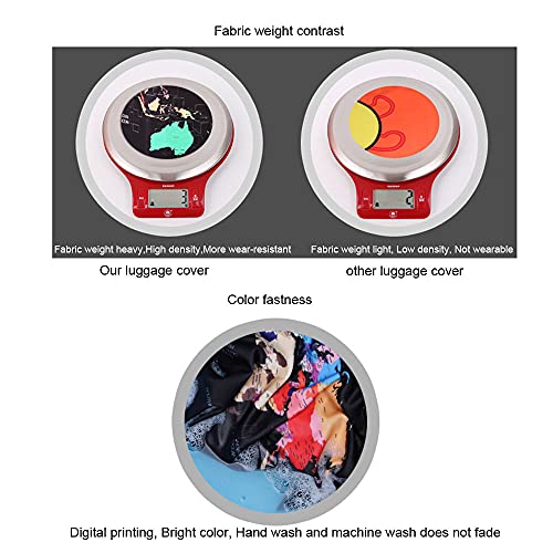 Thicker Luggage Cover Elastic Suitcase Cover Protector Fits 18
