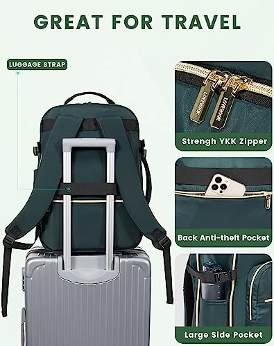 50L Travel Backpack Flight Approved Carry on Backpack