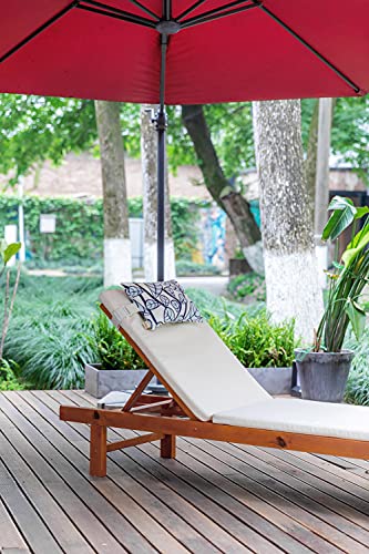 Patio Lounge Head Support Pillow & Cushion (2 Count)