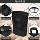 Two Bottle Wine Bag Carrier Insulated Leakproof Wine Tote