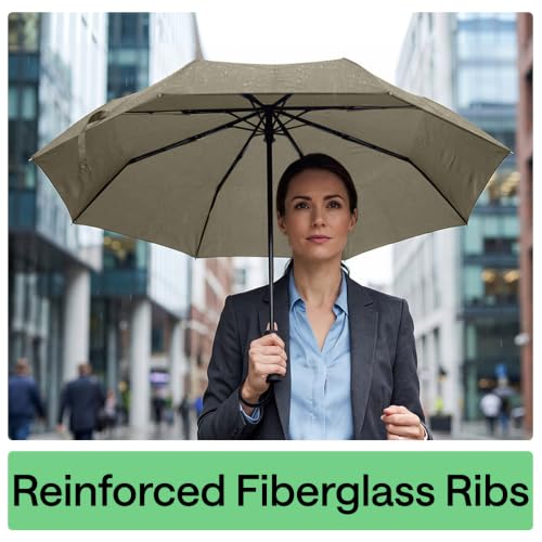 Compact Travel Size Umbrella for Rain