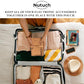 Leather Tech Pouch for Cables Chargers Phone